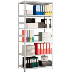 Комплект стеллажей металлических с разборной стойкой (усиленные)